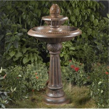 FOUNTAIN CELLAR Fountain Cellar FCL006 Ananas Pineapple Tier Outdoor Fountain FCL006